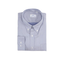 Carica l&#39;immagine nel visualizzatore di Gallery, Camicia grigia perla regular collo button down con taschino 4037

