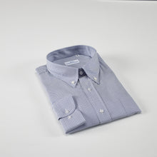 Carica l&#39;immagine nel visualizzatore di Gallery, Camicia grigia perla regular collo button down con taschino 4037
