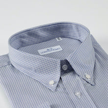 Carica l&#39;immagine nel visualizzatore di Gallery, Camicia grigia perla regular collo button down con taschino 4037

