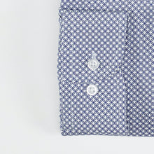 Carica l&#39;immagine nel visualizzatore di Gallery, Camicia blu regular collo button down con taschino 4038
