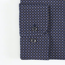 Carica l&#39;immagine nel visualizzatore di Gallery, Camicia blu regular collo bottondown con taschino 4043
