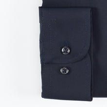 Carica l&#39;immagine nel visualizzatore di Gallery, Camicia blu regular collo button down con taschino 4044
