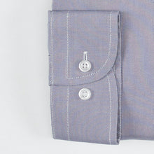 Carica l&#39;immagine nel visualizzatore di Gallery, Camicia grigia regular collo classico con taschino 4049
