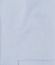 Carica l&#39;immagine nel visualizzatore di Gallery, Camicia bluette regular collo classico con taschino 4054
