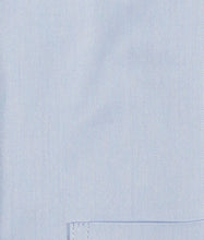 Carica l&#39;immagine nel visualizzatore di Gallery, Camicia bluette regular collo classico con taschino 4054
