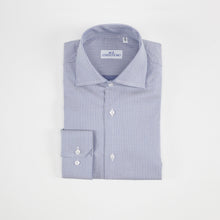 Carica l&#39;immagine nel visualizzatore di Gallery, Camicia grigia slim collo francese senza taschino 4063
