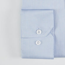 Carica l&#39;immagine nel visualizzatore di Gallery, Camicia azzurra slim collo francese senza taschino 4065
