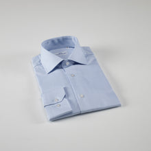 Carica l&#39;immagine nel visualizzatore di Gallery, Camicia azzurra slim collo francese 4066
