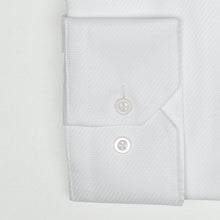 Carica l&#39;immagine nel visualizzatore di Gallery, Camicia bianca slim collo bottondown senza taschino 4073
