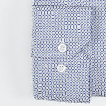 Carica l&#39;immagine nel visualizzatore di Gallery, Camicia bluette slim collo bottondown senza taschino 4074
