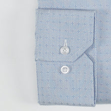 Carica l&#39;immagine nel visualizzatore di Gallery, Camicia azzurra slim collo bottondown senza taschino 4075

