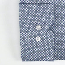 Carica l&#39;immagine nel visualizzatore di Gallery, Camicia blu slim collo bottondown senza taschino 4080
