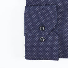 Carica l&#39;immagine nel visualizzatore di Gallery, Camicia blu slim collo bottondown senza taschino 4081
